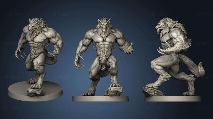 Статуэтки герои, монстры и демоны Werewolf